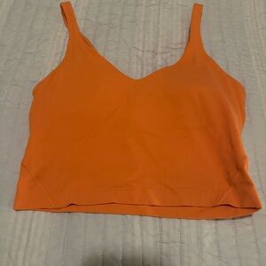 Lululemon Orange Align Tank Top